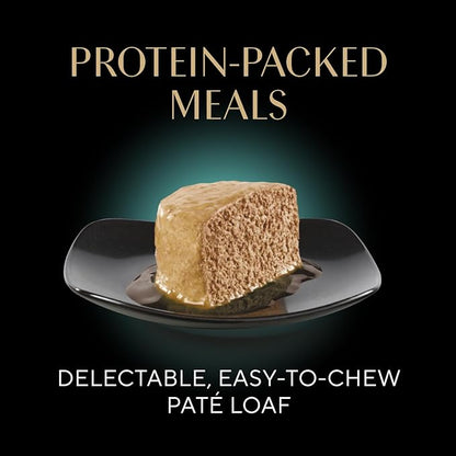 Sheba Perfect Portions Wet Cat Food Pate Signature Seafood Entree, 2.6 oz. Twin-Pack Trays, Cat Food Wet Recipe (24 Count, 48 Servings)