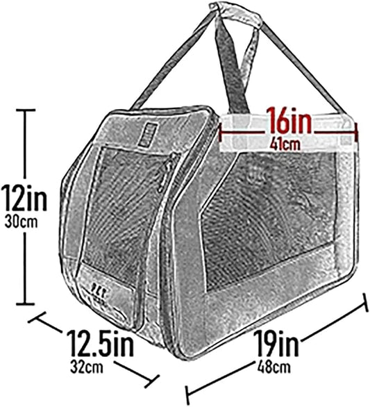 Pet Gear Signature Pet Safety Carrier and Car Seat for Small Dogs & Cats, Sapphire