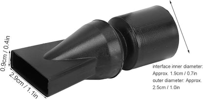 Aquarium Duckbill Nozzle, PVC Bendable Water Outlet Return Pipe Fitting for Fish Tank(25MM Flat Mouth Water Outlet)