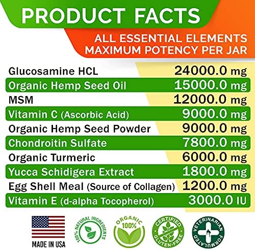 Advanced Joint Hemp Chews for Dogs Mobility - Hip & Joint Pain Relief Chews