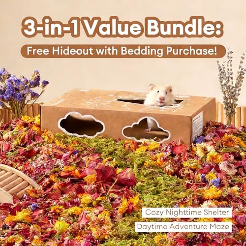 BUCATSTATE 5L Natural Flower & Hamster Bedding