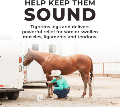 REDMOND Red Edge Equine Poultice, (Simply Clay) Natural Soothing Clay for All Horse Breeds,