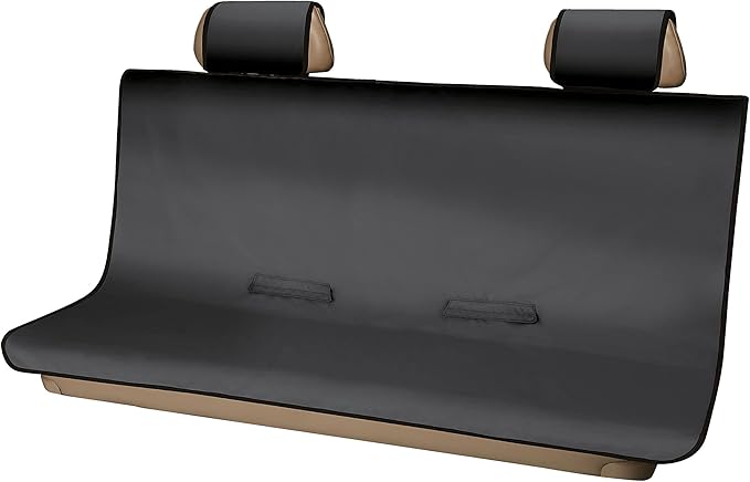 CURT 18521 Seat Defender 58-Inch x 63-Inch Black Waterproof Universal Extra-Large Bench Truck Seat Cover Protector