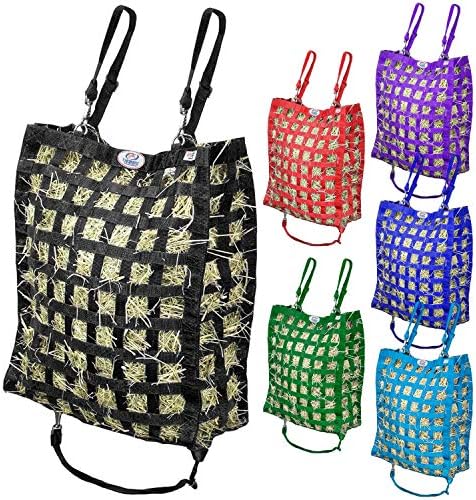 Derby Originals Superior Slow Feeder Horse Hay Bag with Super Tough Bottom and 1 Year Warranty