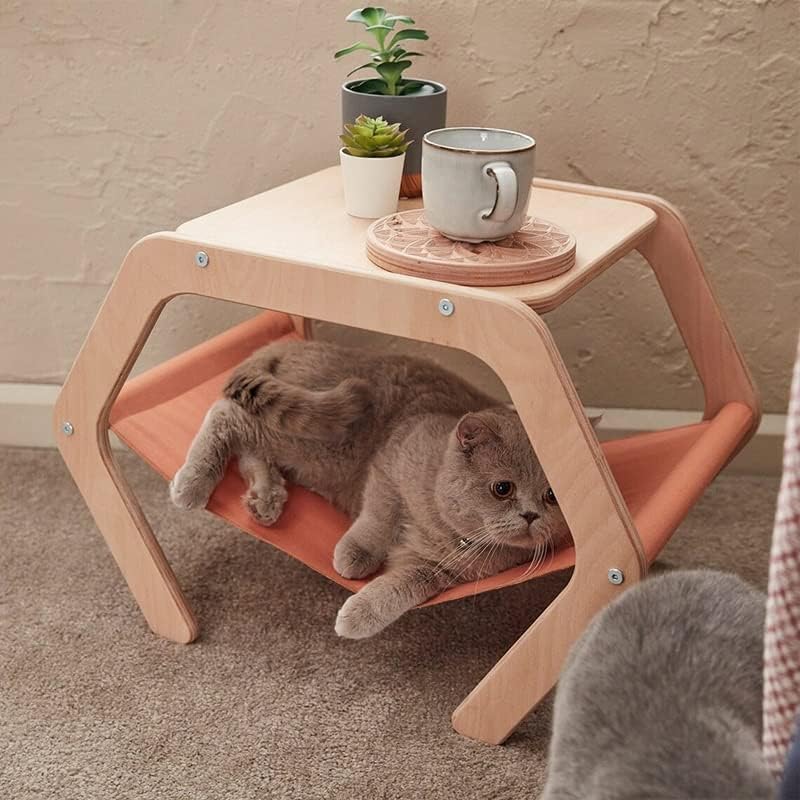 Litter Boxes Cat Hammock Pet Supplies Nest Coffee Table Breathable Villa Removable and Washable Multi-Layer Bed