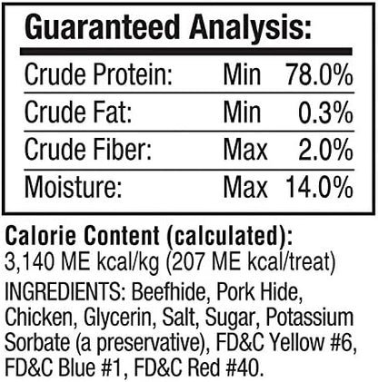 Good 'n' Fun 6 in Bone Long-Lasting Dog Treat With Real Protein, 1 Count