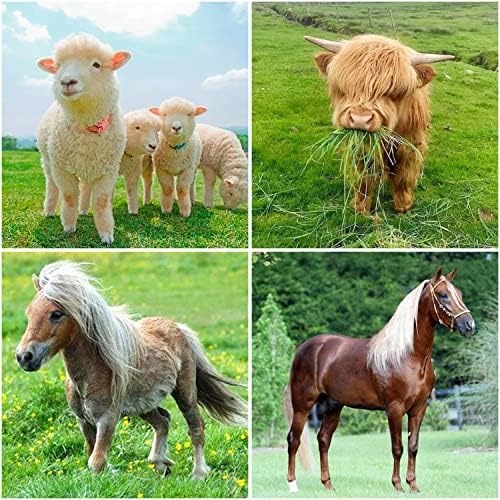 2Pcs Horse Hay Feeder 24 Gallon Capacity