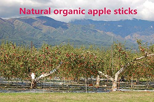 sharllen 500g(18oz) Apple Sticks Pet Chew Toys for Rabbits Chinchilla Guinea Pigs