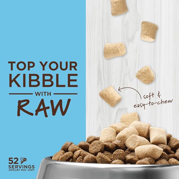 Instinct Raw Boost Mixers Freeze Dried Cat Food Topper, Grain Free - Wild-Caught Pollock, 5 oz. Bag