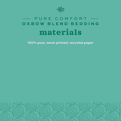 Oxbow Pure Comfort Bedding, Rabbit, Hamster, & Guinea Pig Bedding, Bunny Supplies for Litter Box, Pet Safe, Low Dust, Oxbow Blend, 72 Liter Bag