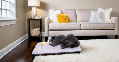 Pet Bed Crate Pad 36" Kennel Pad Machine Washable Entire Dog Crate Beds Double Sided Pet Mat