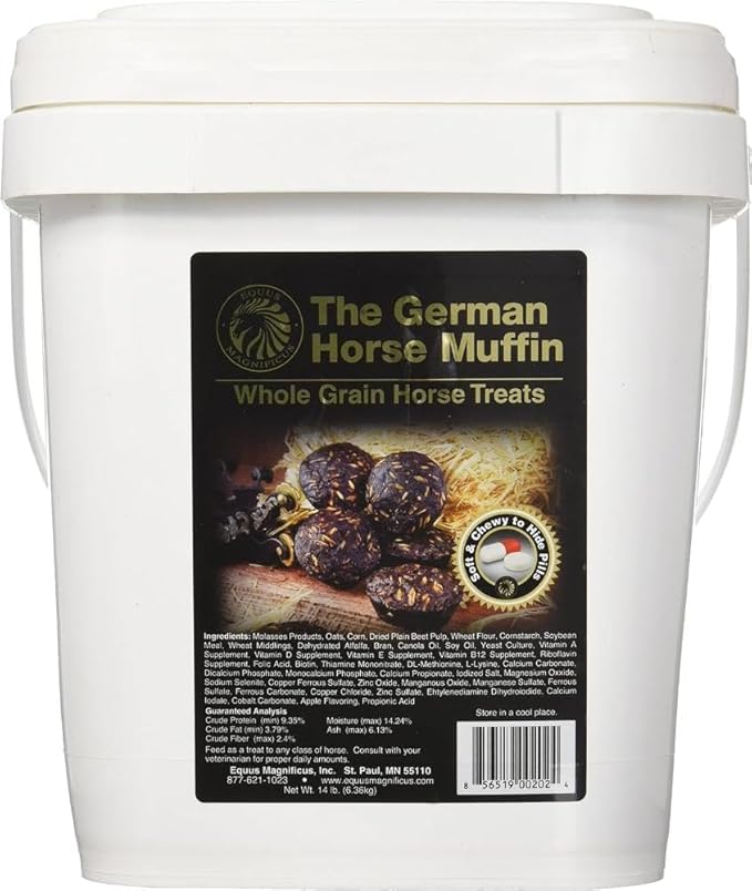 German Horse Muffins Bucket, 14-Pound