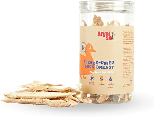 Arya Sit! - Freeze-Dried Single Ingredient Dog Treats (Duck Breast)