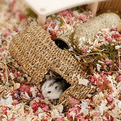 Niteangel Creative & Composable Hamster Tunnel: Edible Seagrass & DIY Tube