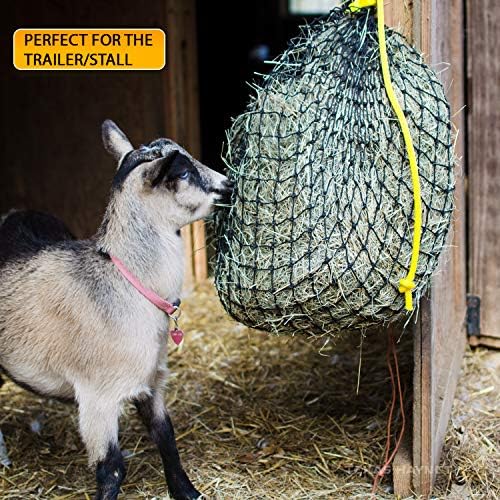 Texas Haynet - Slow Feeder Hay Net, 1.5 in Holes, Easily Holds 2 to 4 Flakes