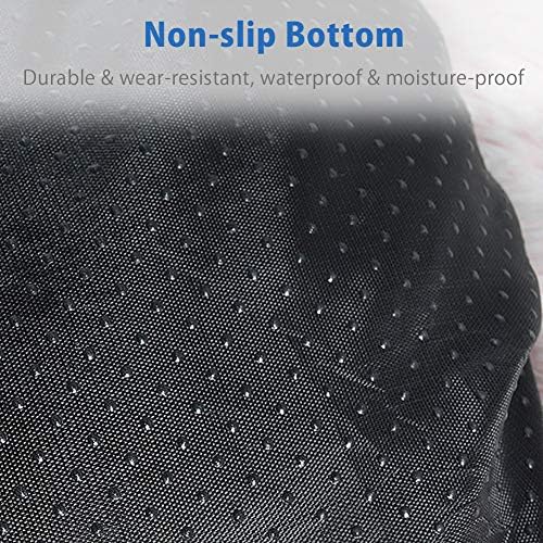 La La Pet® Donut Dog Cat Bed Cozy Cave Pet Bed Burrow Dog Bed Calming Cuddler Self-Warming Pet Bed Soft Plush Pet Cushion Improved Sleep for Cats Small Medium Dogs Green L