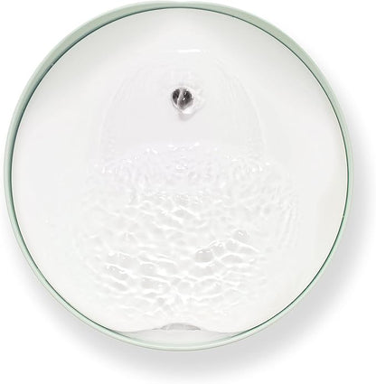 Catit PIXI Drinking Fountain – Cat Water Fountain with Triple Filter and Ergonomic Drinking Options, Green