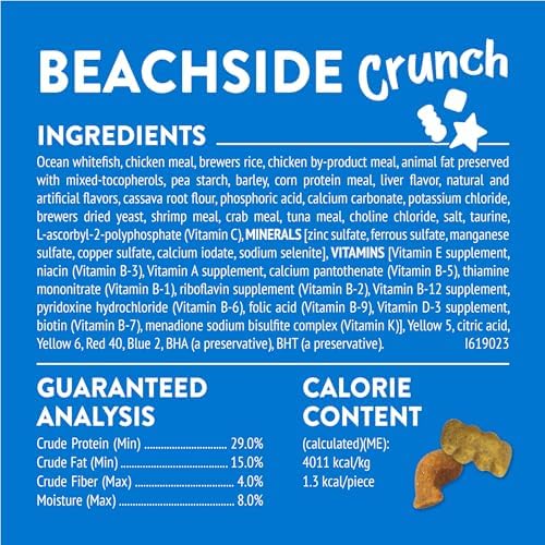 Friskies Purina Party Mix Beachside Crunch Cat Treats, 20 oz Pouch