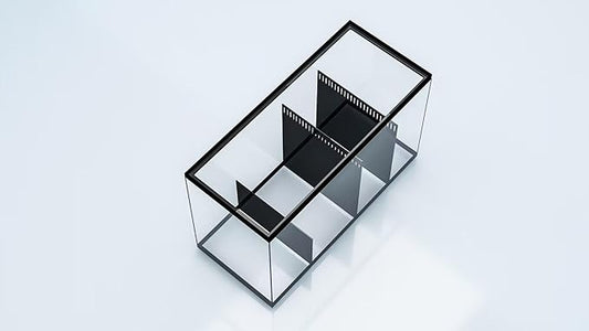 Aquarium Sump Refugium DIY Kit - Sump Chamber Dividers (40-Breeder)