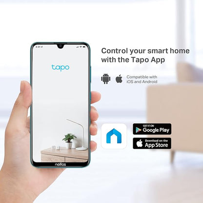Tapo 2K Indoor Wired Security Camera - Works as a Baby Monitor & Pet Camera, Person/Motion/Baby Cry Detection, 2-Way Audio, Siren, Subscription-Free Local Storage or Optional Cloud, C110P4 (4-Pack)