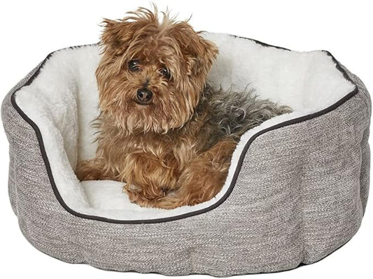 MidWest Homes for Pets Extra-Small QuietTime Deluxe Pet Bed- Evergreen/Fur