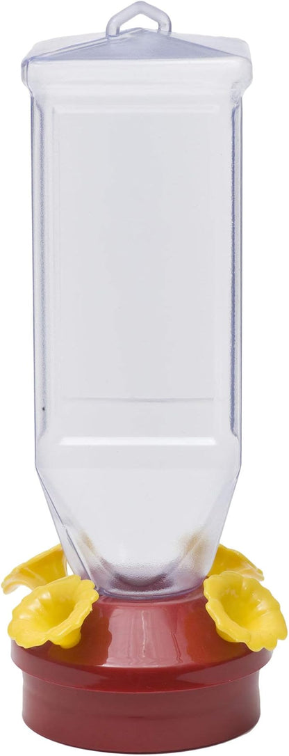 Perky-Pet 201 Lantern Hummingbird Feeder- 18 oz, Red