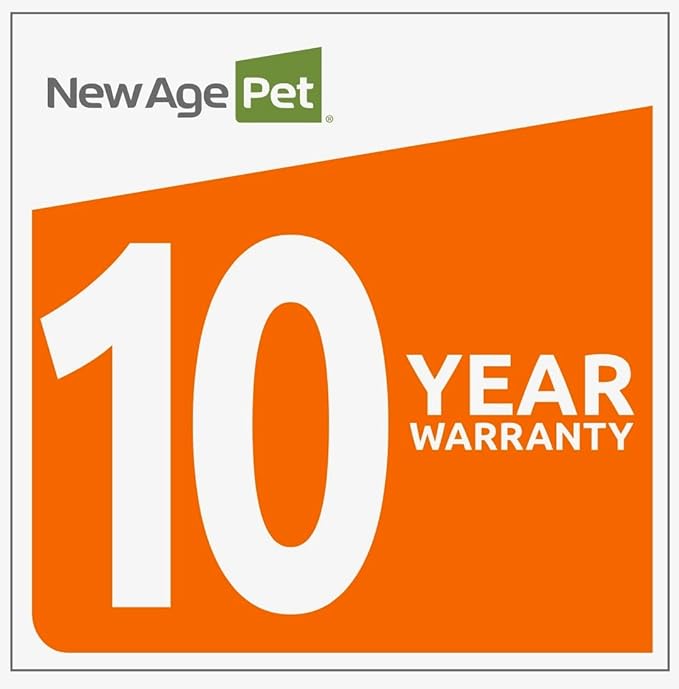 New Age Pet ECOFLEX Jumbo Cat Box Cover and End Table with Litter Box Enclosure and a 10 Year Warranty Hides Unsightly Litter Box made with Moisture & Odor Resistant Composite Material, Grey