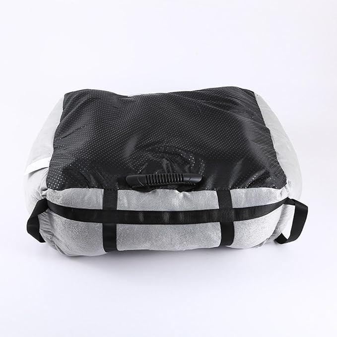 Dog Bed, Removable and Washable car Litter pet cat and Dog car Sofa Litter Suitable for Travelling. (Grey (Non-Removable))