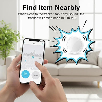 No Subscription GPS Tracker for Vehicles Apple Find My iOS Only Real Time | Real Time Global No Monthly Fee Mini Hidden Car Tracker Device Smart Locator Tracking Tags with Magnetic for Pets Luggage
