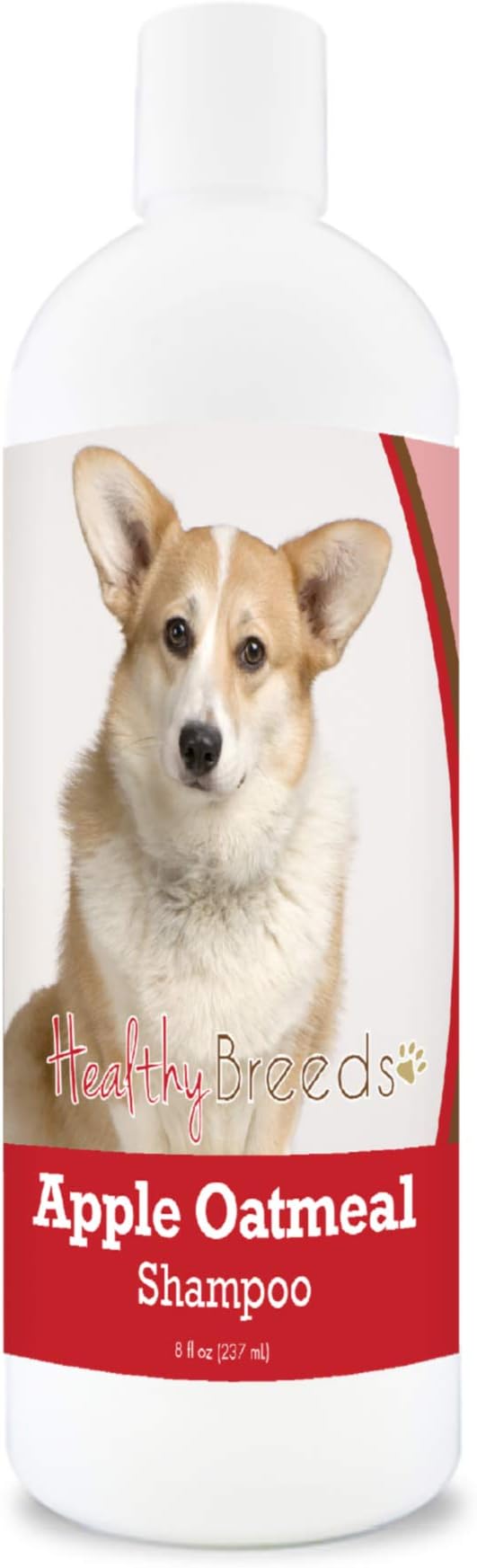 Healthy Breeds Cardigan Welsh Corgi Apple Oatmeal Dog Shampoo - All Natural, Tearless & Hypoallergenic Cleanser & Conditioner - Best for Dry, Itchy or Irritated Skin - 8 oz