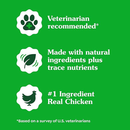 Greenies Pill Pockets for Dogs Large Size, Dog Treat Pouch for Capsule Medication, Chicken Flavor, (6) 7.9 oz. Pouches