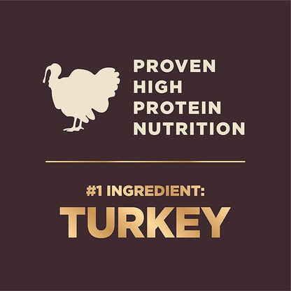 Wellness CORE RawRev Grain-Free Dry Dog Food, Natural Ingredients, Made in USA with Real Freeze-Dried Meat (Adult, Turkey, 4 lbs) (Pack of 2)