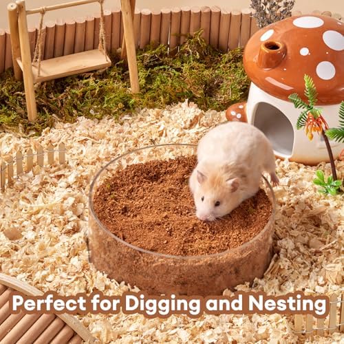 BUCATSTATE 5L Natural Coco Fiber Hamster Bedding