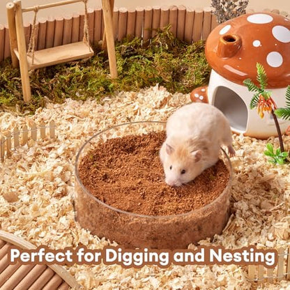 BUCATSTATE 5L Natural Coco Fiber Hamster Bedding