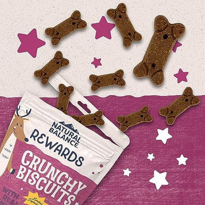 Natural Balance Rewards, Crunchy Biscuits, Venison, 14 oz
