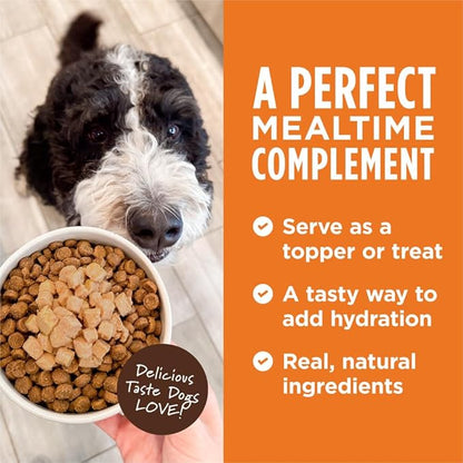Instinct Healthy Cravings Natural Wet Dog Food Topper, Grain Free Recipe - Real Beef, 3 oz. Pouches (Pack of 24)
