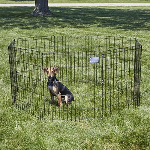 MidWest 30-Inch Exercise Pen, No Door, 16 Sq Ft Play Area