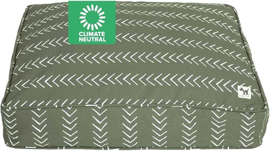 Molly Mutt Huge Dog Bed Cover - Forever Young Print - Measures 36”X45”X5”- 100% Cotton - Durable - Breathable - Sustainable - Machine Washable Dog Bed Cover (Dd82c)