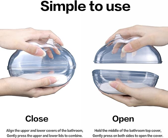 lazYYzal Hamster Bathtub,Hamster Bathroom,Small Animal Habitat Décor,Sand Bath Container Transparent Beds,Hamster Bed,Ice Bathtub,Sleep Pad Nest,Sand Bath Box for Small Pet Animals Cage Accessories（S）