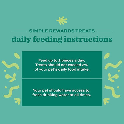 Oxbow Simple Rewards BlackBerry & Basil Treats, Great as Chinchilla, Hamster, Rodent, Guinea Pig & Rabbit Treats, Small Pet Snack, Made with Oxbow Timothy Hay, Made in USA, 3 oz