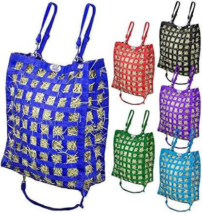 Derby Originals Superior Slow Feeder Horse Hay Bag with Super Tough Bottom and 1 Year Warranty