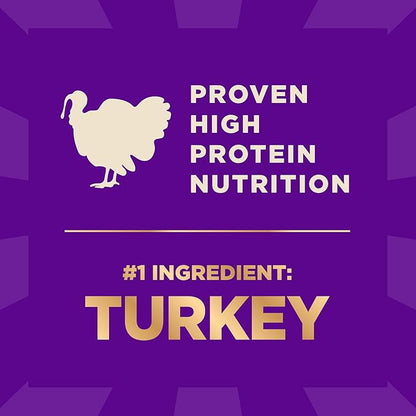 Wellness CORE+ Small Breed Adult Dry Dog Food with Freeze Dried Pieces, Grain Free Kibble+, Natural, High Protein, Turkey and Chicken Recipe, 4 lb Bag