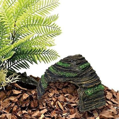 Reptile Hide Cave and Aquarium Tank Accessories Decorations