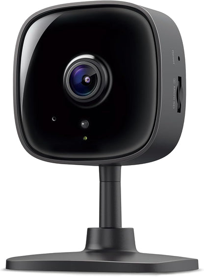 Tapo 1080P Indoor Wired Security Camera - Works as a Baby Monitor & Pet Camera, Motion Detection, 2-Way Audio, Siren, Night Vision, Subscription-Free Local Storage or Optional Cloud, C101
