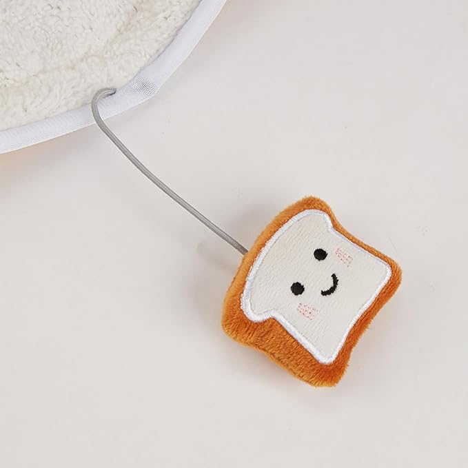 Cat Kitten Toy Sleeping Bag Cute Potato Chip Bag Design Hanging Snack Crinkle Sound Toy Pet Accessories Gift Choice