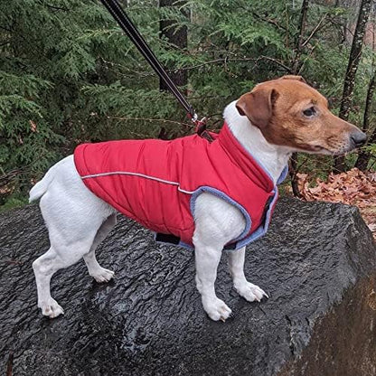 Gooby Sports Vest Dog Jacket, Red, Small