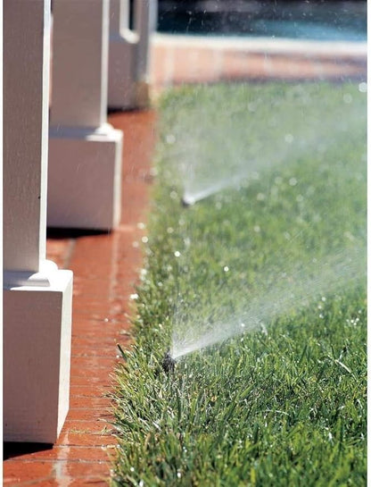 Rain Bird 1804HV15PR Pressure Regulating (PRS) High-Efficiency Professional Pop-Up Sprinkler, 0° - 360° Adjustable Pattern, 12' - 15' Spray Distance, 4" Pop-up Height