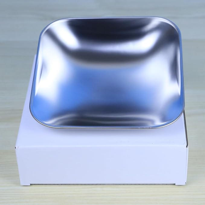 Stainless Steel Bowl for Automatic Cat Feeder, Healthy and Harmless, Easy Clean and Friendly to Pet Whiskers