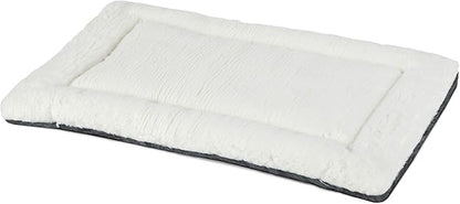 MidWest Homes for Pets Reversible Pet Bed; Machine Washable; Great for Large Dog Breeds; Spotted Gray; 42"; 40242-FVGYS