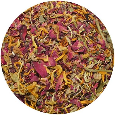 Flower Fusion Treat (1/2 lb) - Healthy Natural Dried Flower Herbivore Treat - Chinchillas, Guinea Pigs, Rabbits, Prairie Dogs, Degus, Hamsters, Rats, Squirrels, Sugar Gliders & Other Small Pets